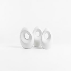 Composite decorative statue set