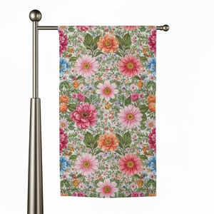 Polyester garden decor flag