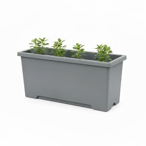 Rectangular PE plastic planter