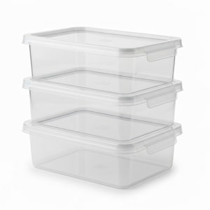 5-piece PP plastic storage box set
