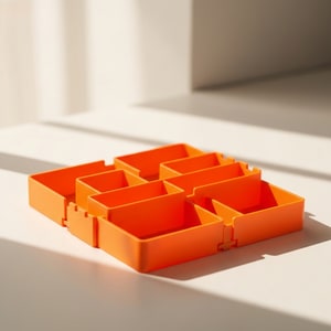 Plastic drawer organizer