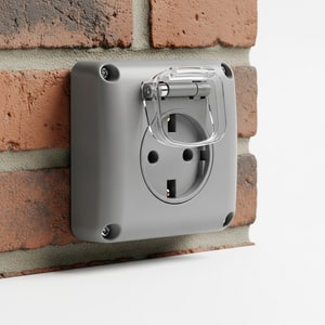 IP65 16A waterproof socket