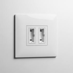 86mm 2-hole blank plate