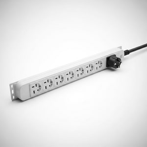 1.8m wall-mount power strip