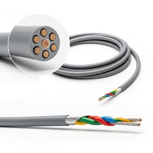 7ร0.75 shielded control cable