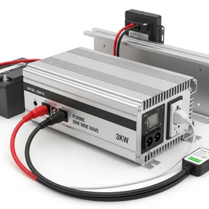 3kW 24V-220V pure-sine inverter