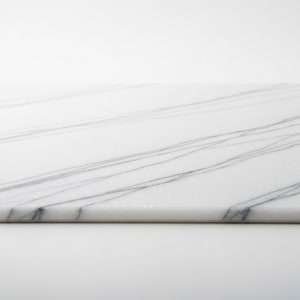 Statuario quartz kitchen countertop