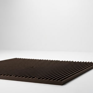 Vulcanized rubber soundproofing panel