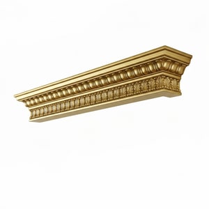 80mm gold-plated PU molding