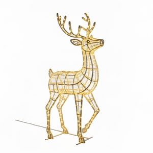 Christmas LED reindeer motif light