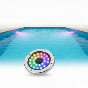 12W RGB underwater pool light