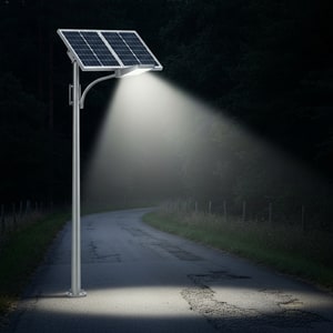 60W all-in-one solar street light