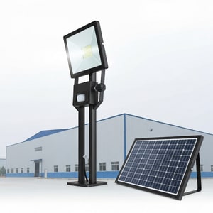 200W sensor solar floodlight