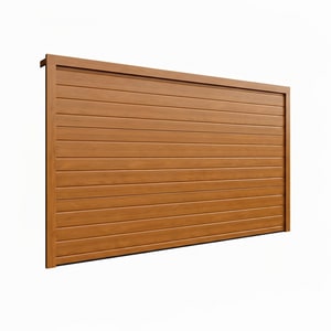Insulated panel garage door