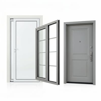 Model security doors โ smooth dust-proof double-track sliโฆ