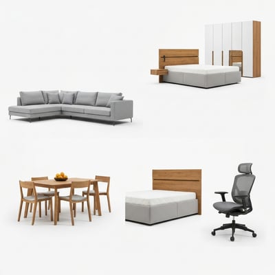Set kitchen cabinets โ OEM for hotel / apartment / showroom projects