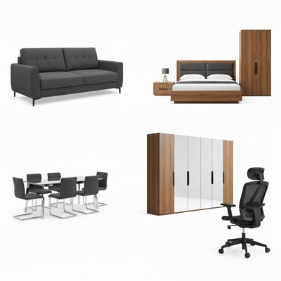 Line kitchen cabinets โ 10-year frame warranty, 3-year upholstery warranty