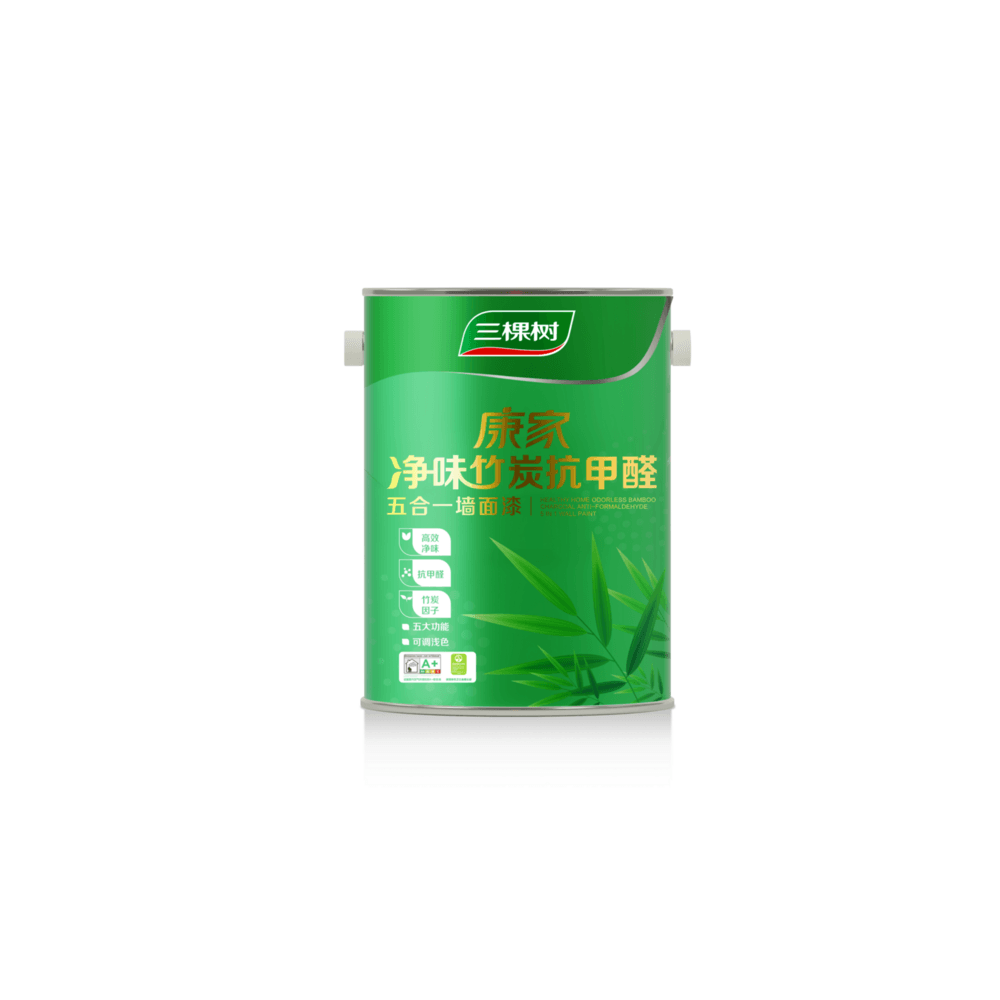 Kangjia 5-in-1 Bamboo-Charcoal Formaldehyde-Resistant Odor-Neutralizing Wall Paint
