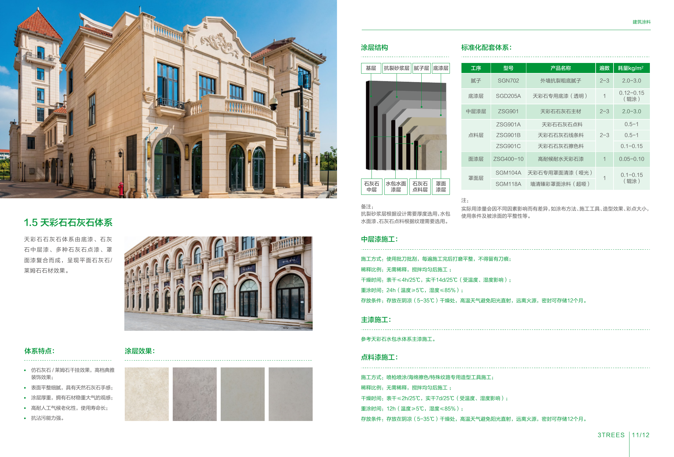 Sky Color Stone · Limestone System