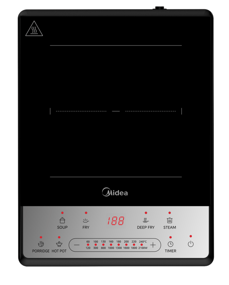 Midea 2100W Single Induction Cooker MC-2125DVN