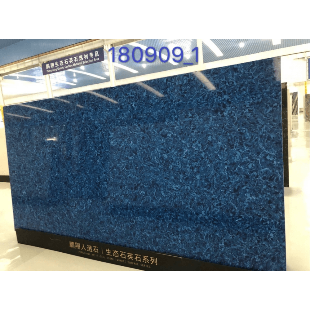 Blue Quartz, Natural Stone Veining