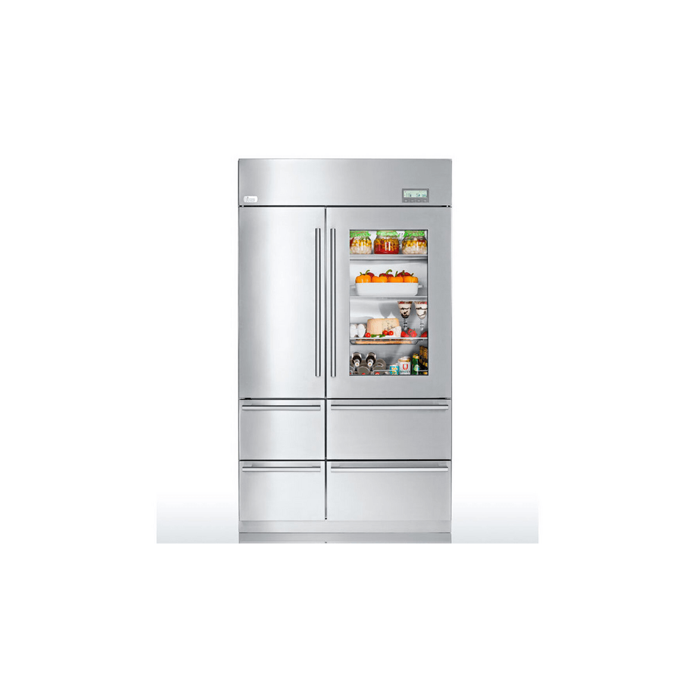 RMF 99250 Six-Door Hand-Crafted Stainless-Steel Refrigerator